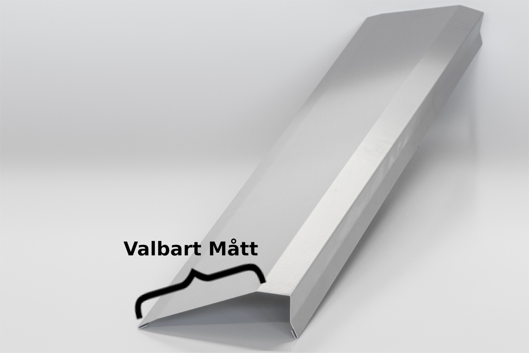 plåtbeslag vindskivebeslag valbart mått